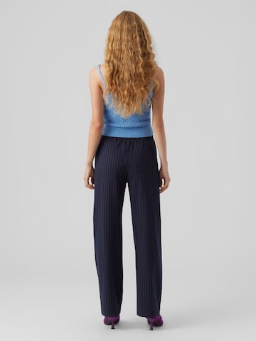 VERO MODA Loosefit Hose 'Cookie' in Blau