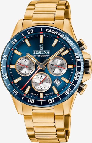 FESTINA Analog Watch in Gold: front