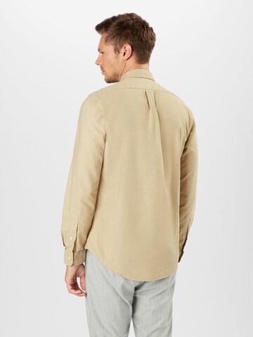 Coupe slim Chemise Polo Ralph Lauren en beige