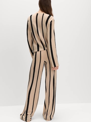 Marks & Spencer Wide Leg Hose in Beige