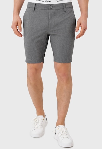 INDICODE JEANS Regular Shorts 'Aalborg' in Grau: predná strana