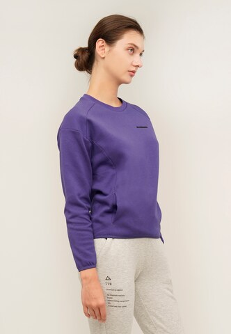 GIORDANO Sweatshirt 'Silvermark' in Purple