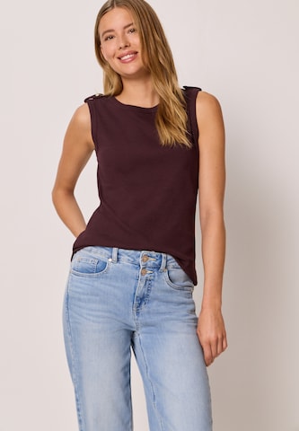 Street One Studio Top in Lila: Vorderseite