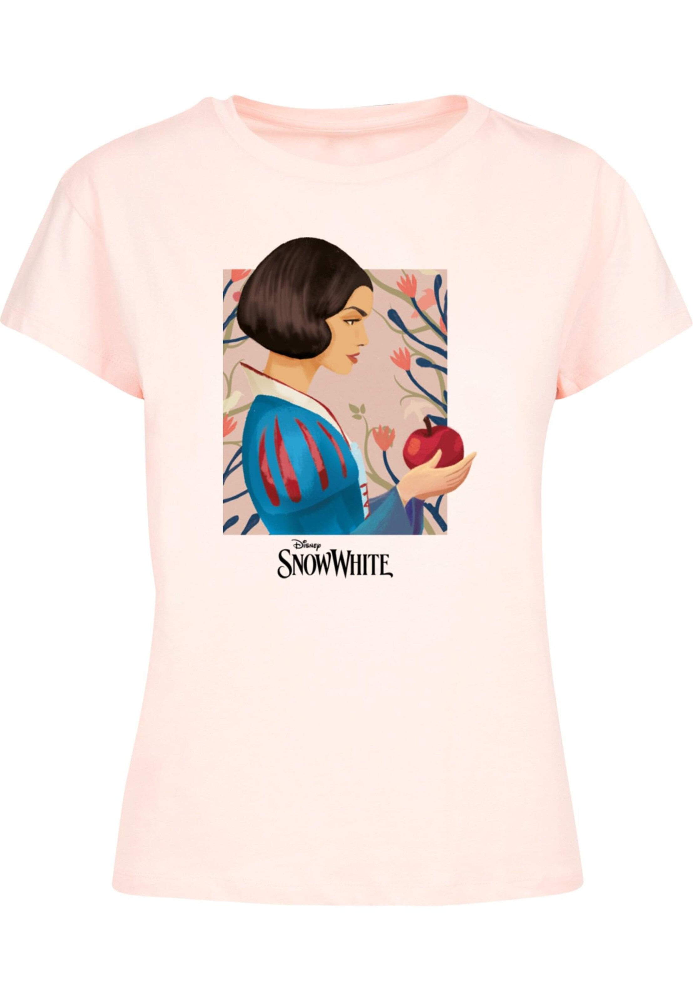 ABSOLUTE CULT Shirt 'Apple and Flowers' in Pink: front