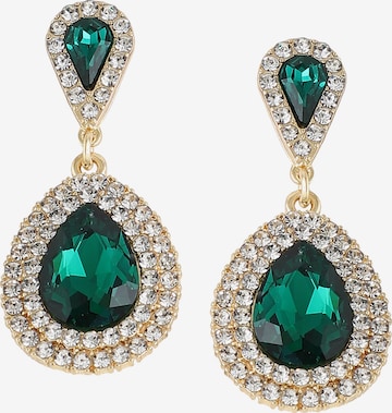 SOHINaušnice ' Rabiya ' - zelena boja: prednji dio