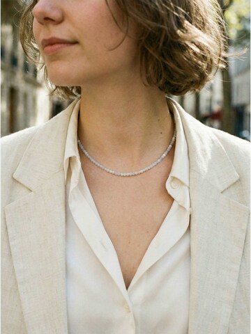 Nemomatheo Necklace 'Twilight Whisper – Filigrane Steinperlenkette' in Gold
