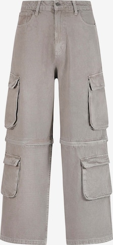 Regular Jeans cargo Ed Hardy en gris : devant