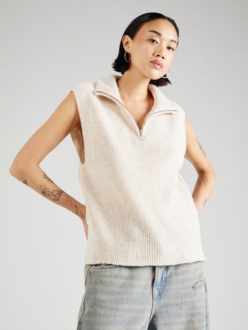 Pull-over 'TIA' ONLY en gris : devant