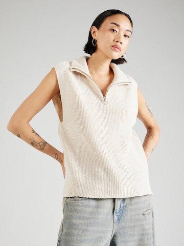 Pull-over 'TIA' ONLY en gris : devant