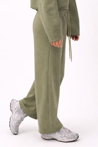 Wide Leg Pantalon Elara en vert