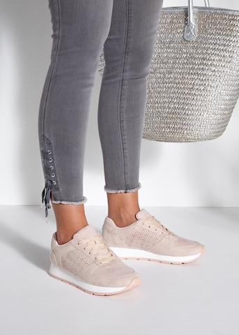 LASCANA Sneaker in Pink