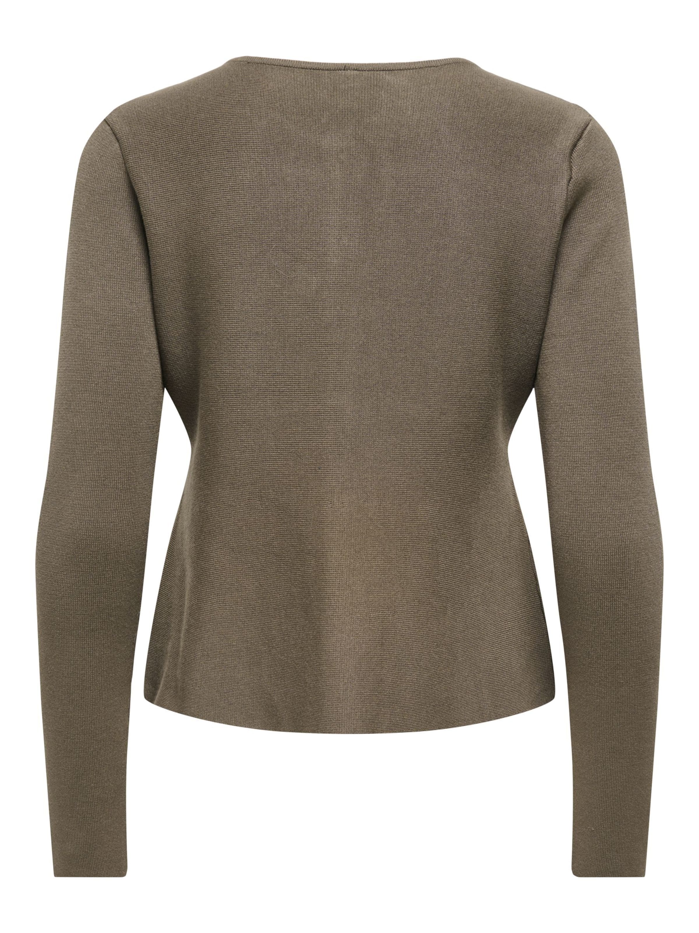 ONLY Knit Cardigan in Brown