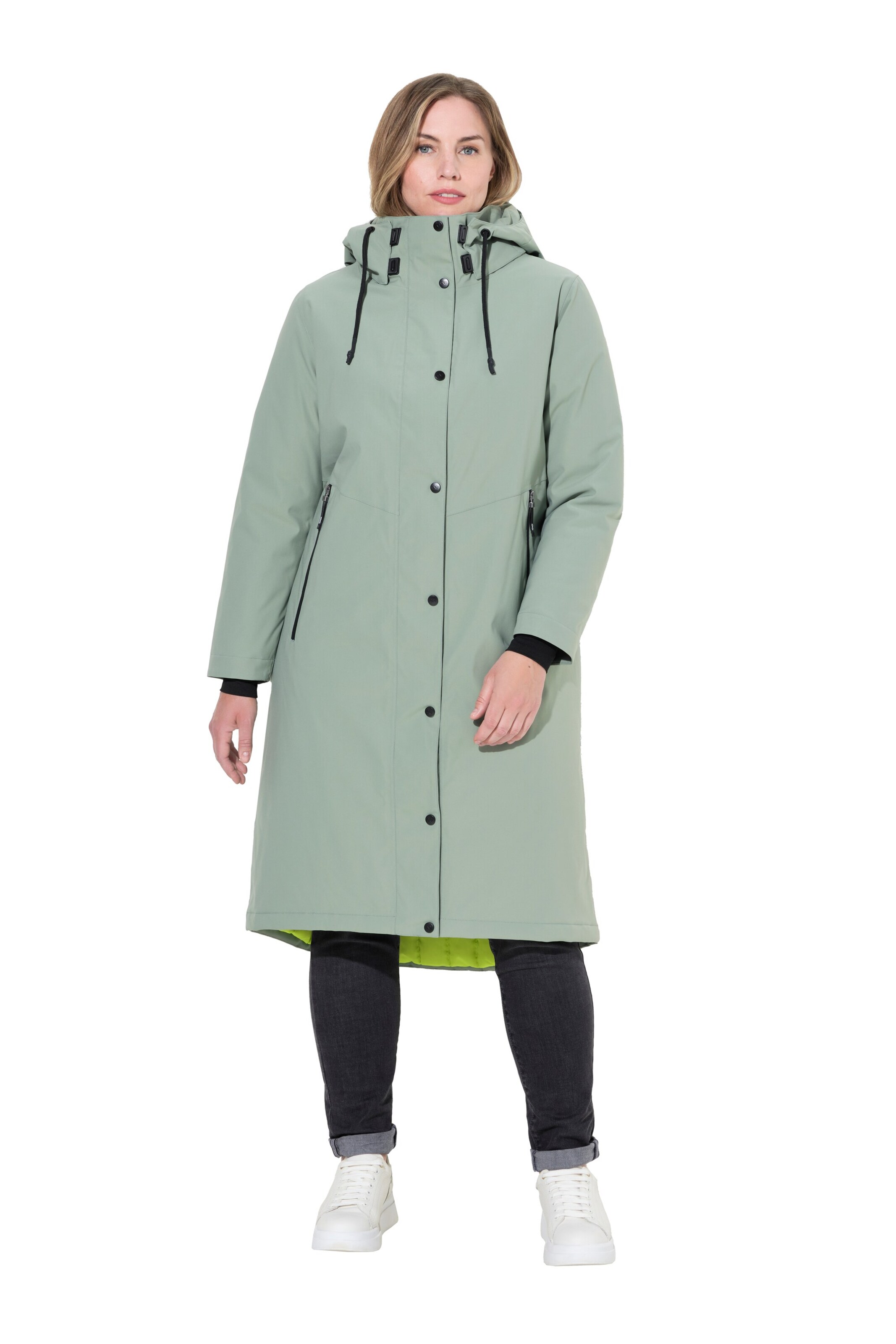 LAURASØN Wintermantel in Groen