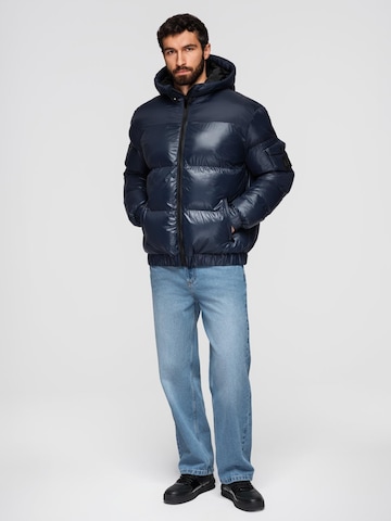 Veste d’hiver Ombre en bleu