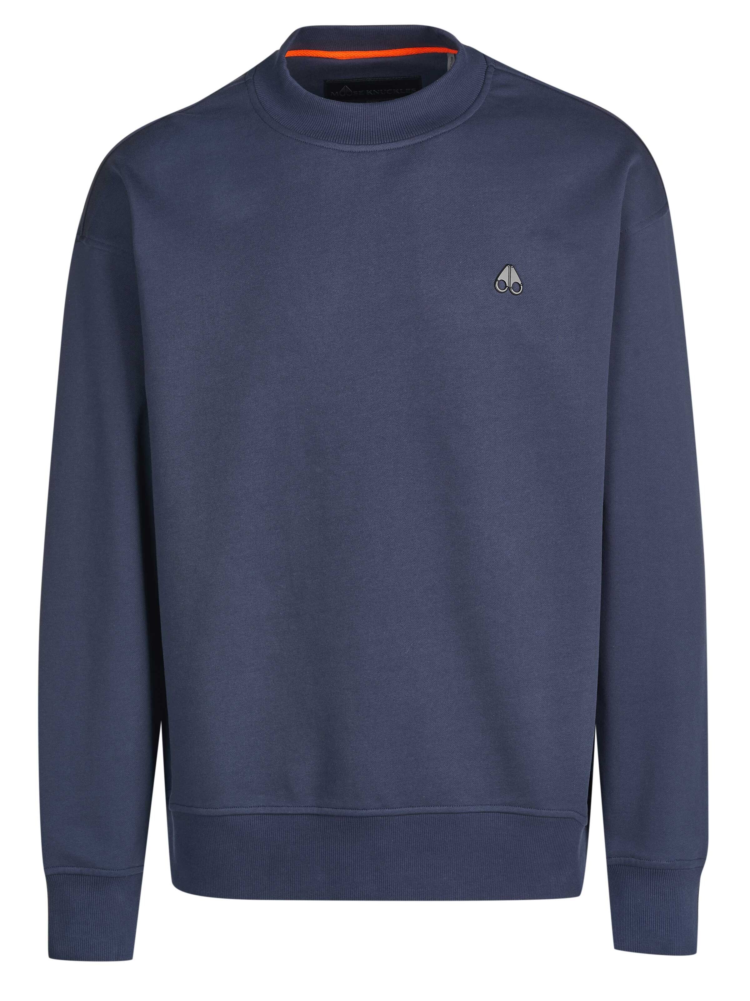 Felpa 'Moose Knuckles Pullover' di Moose Knuckles in blu: frontale