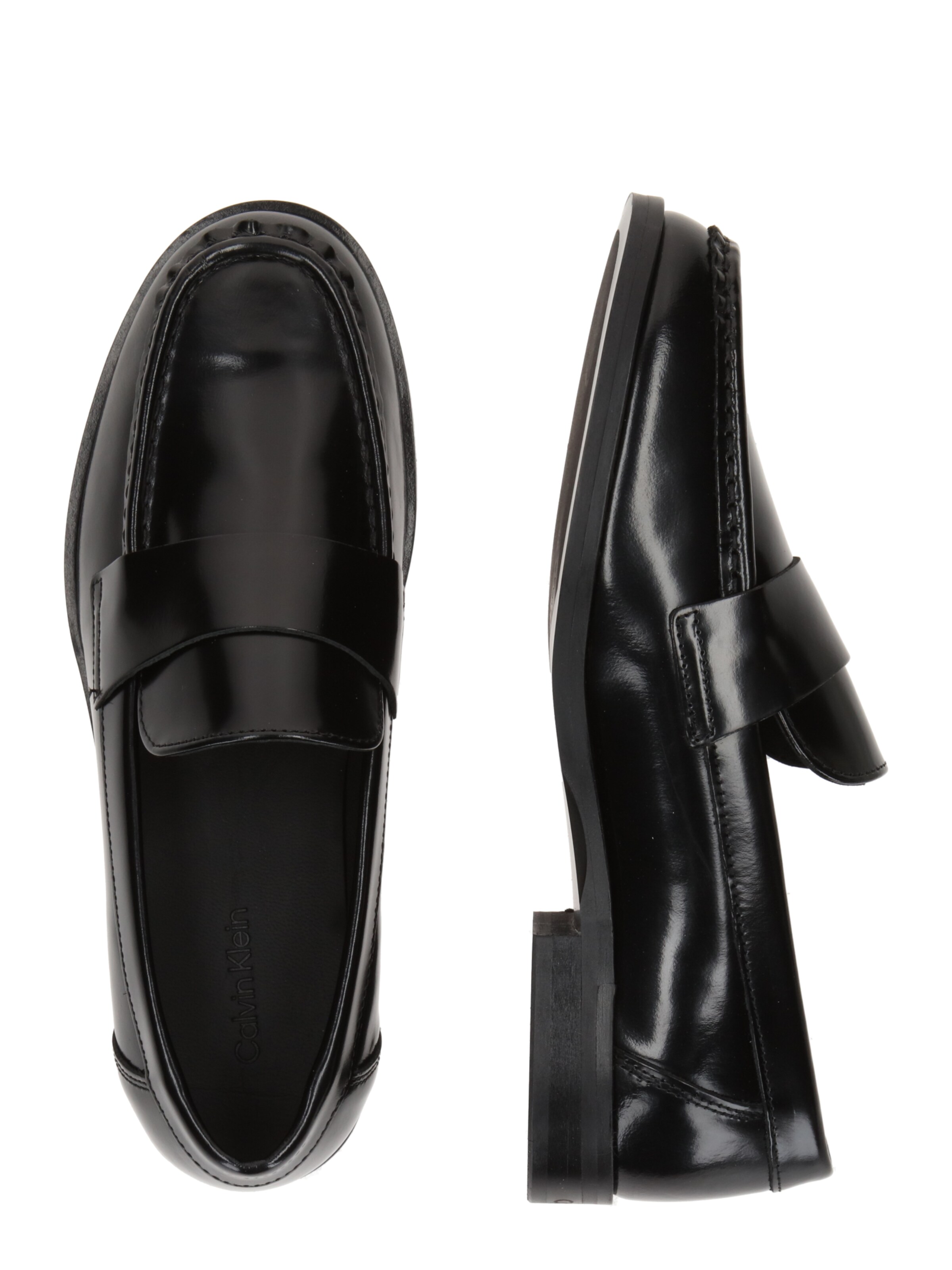Mocassin 'BRUSH' Calvin Klein en noir