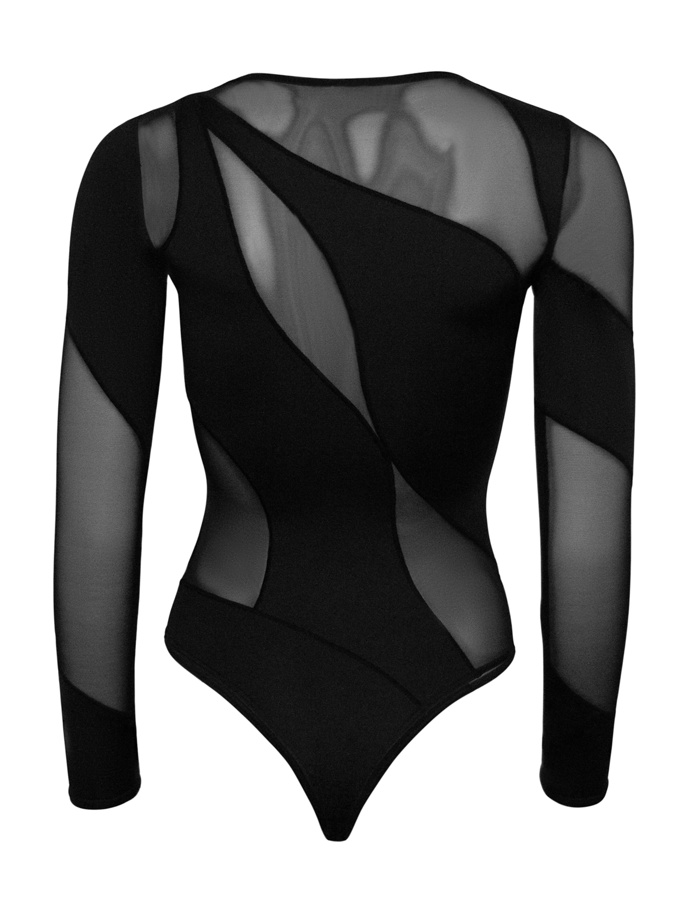 OW Collection Body 'Spiral' in Schwarz