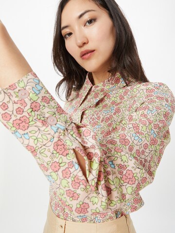 Monki Bluse i rosa