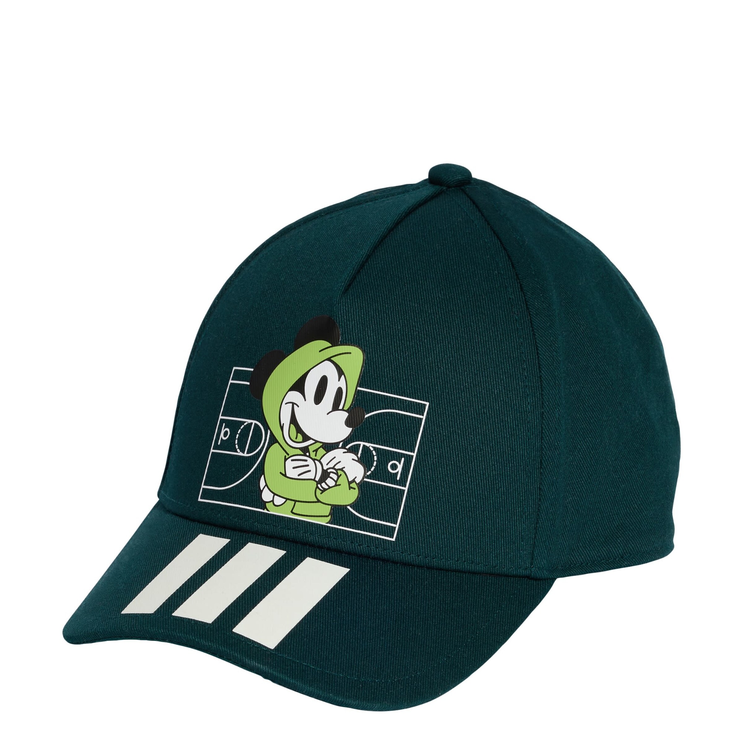 ADIDAS SPORTSWEAR - Gorro deportivo 'Disney Mickey Mouse' en verde: frente
