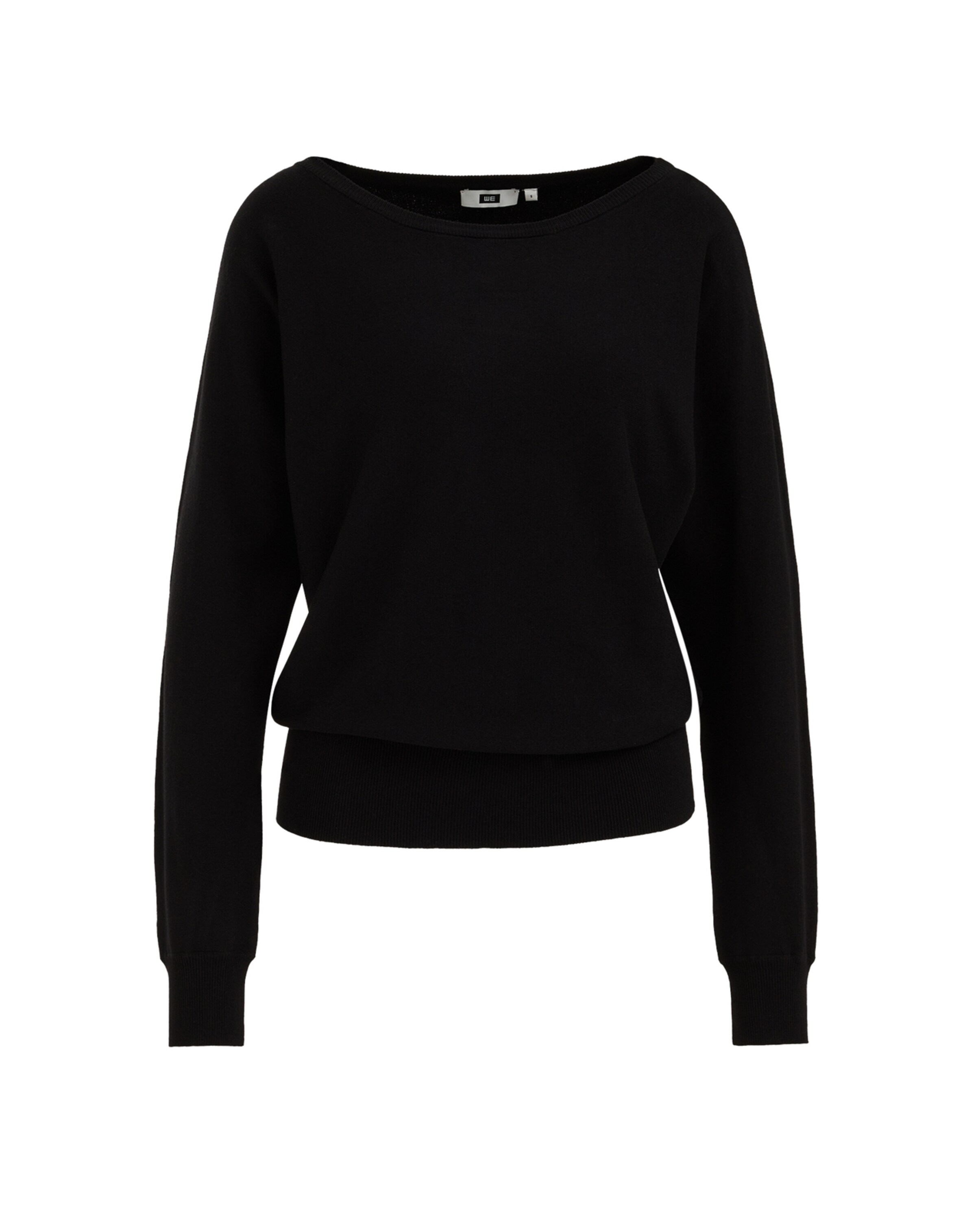 WE Fashion Sveter - Čierna: predná strana