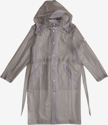 THE ODDS Functionele mantel 'Print Raincoat/ LMTD edition' in Wit: voorkant