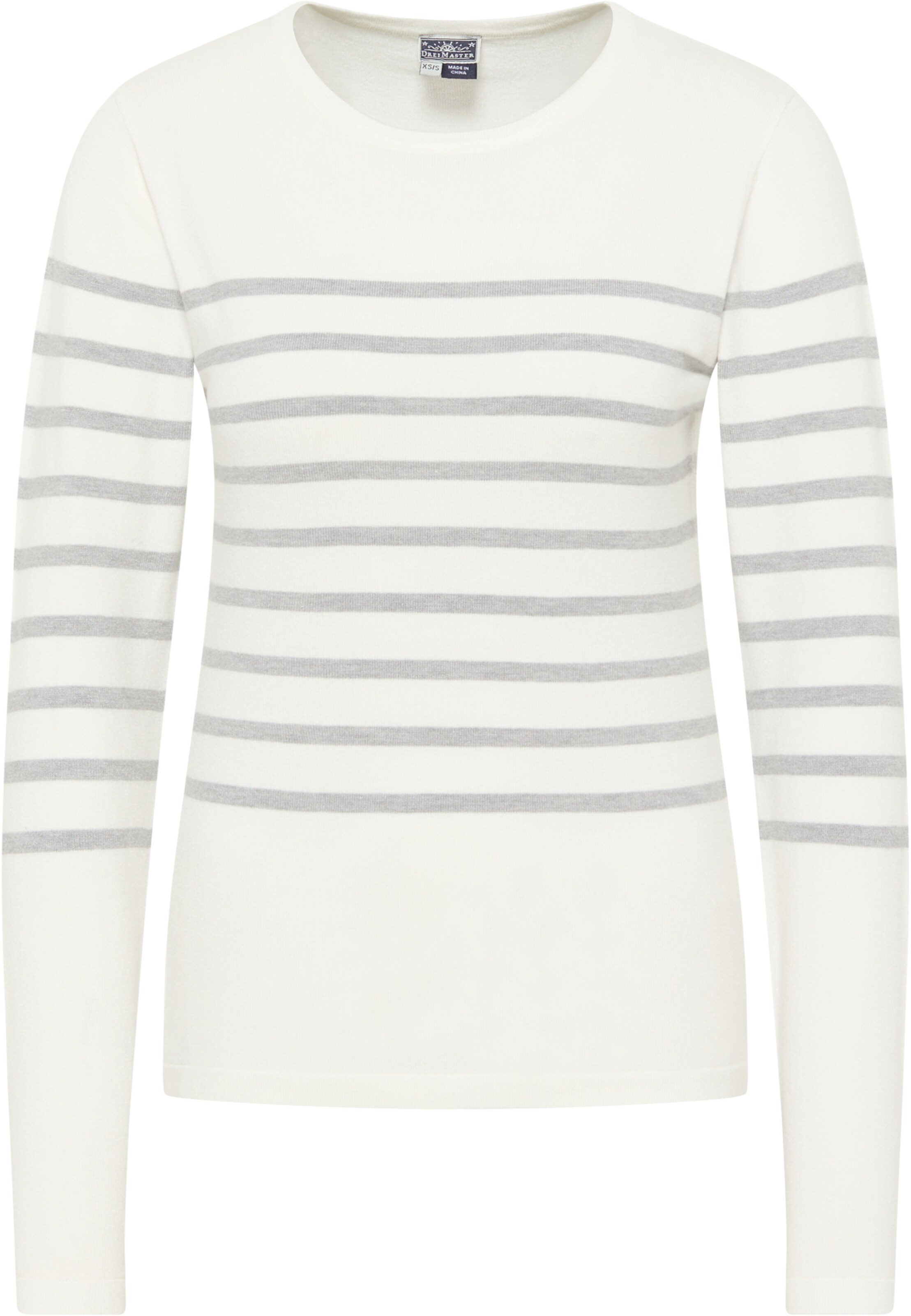 DreiMaster Maritim Свитер в Белый: спереди