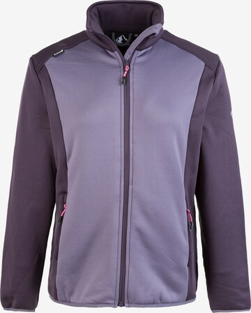 Whistler Functionele fleece jas 'Zensa' in Lila: voorkant