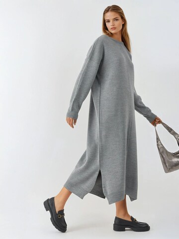 Robes en maille My fashion en gris