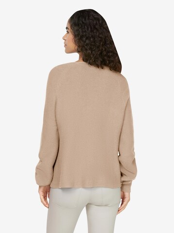 Linea Tesini by heine Knit Cardigan in Beige