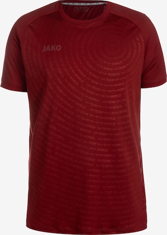 Maillot JAKO en rouge : devant