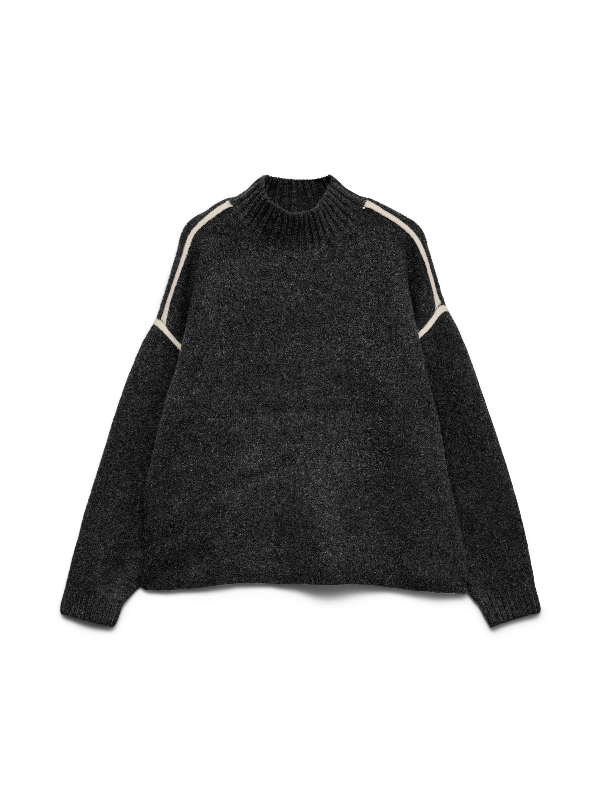 Pull-over 'VMBoom' VERO MODA en noir : devant