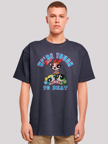 T-Shirt 'Powerpuff Girls Tough To Beat' F4NT4STIC en bleu : devant