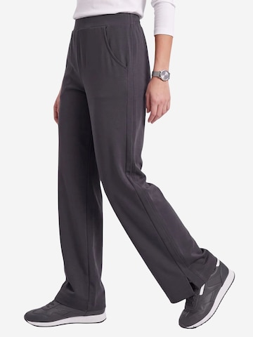 Wide leg Pantaloni 'Hose' di Tommy Life in grigio