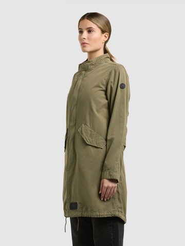 khujo Ανοιξιάτικο και φθινοπωρινό παλτό 'Theres' σε πράσινο