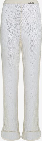 Karl Lagerfeld tavaline Püksid 'Sequin', värv beež: eest vaates