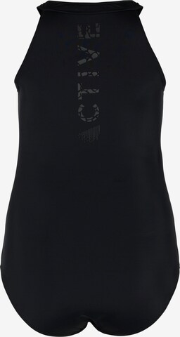 T-shirt Costume intero 'DAPHNE' di Swim by Zizzi in nero