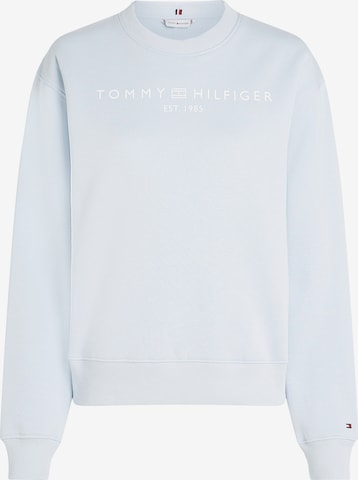 Sweat-shirt TOMMY HILFIGER en bleu : devant