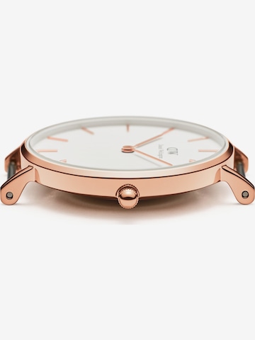 Montre à affichage analogique 'Petite Melrose RG White' Daniel Wellington en or