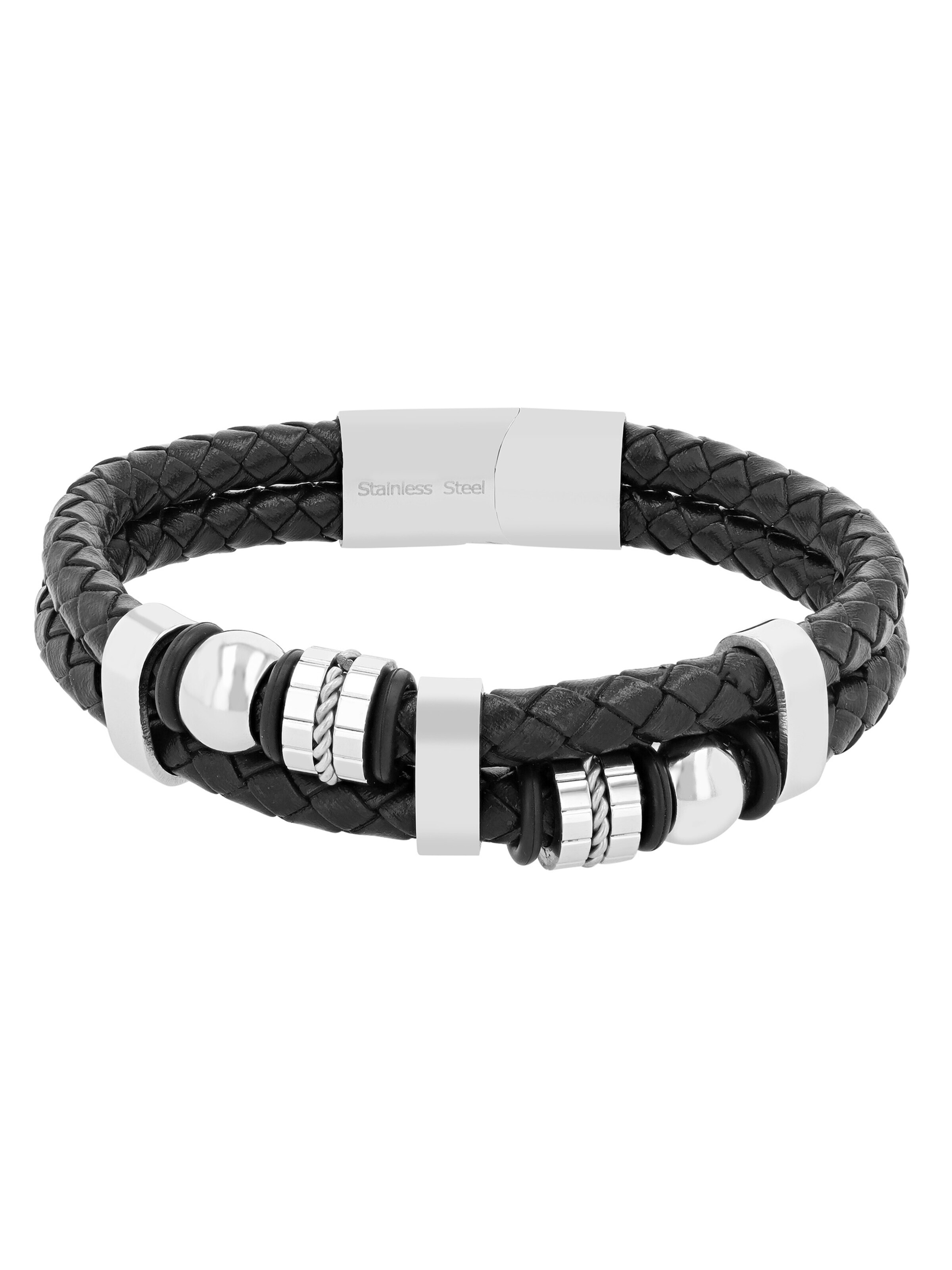 Akzent Bracelet 'Remo, langlebig' in Black: front