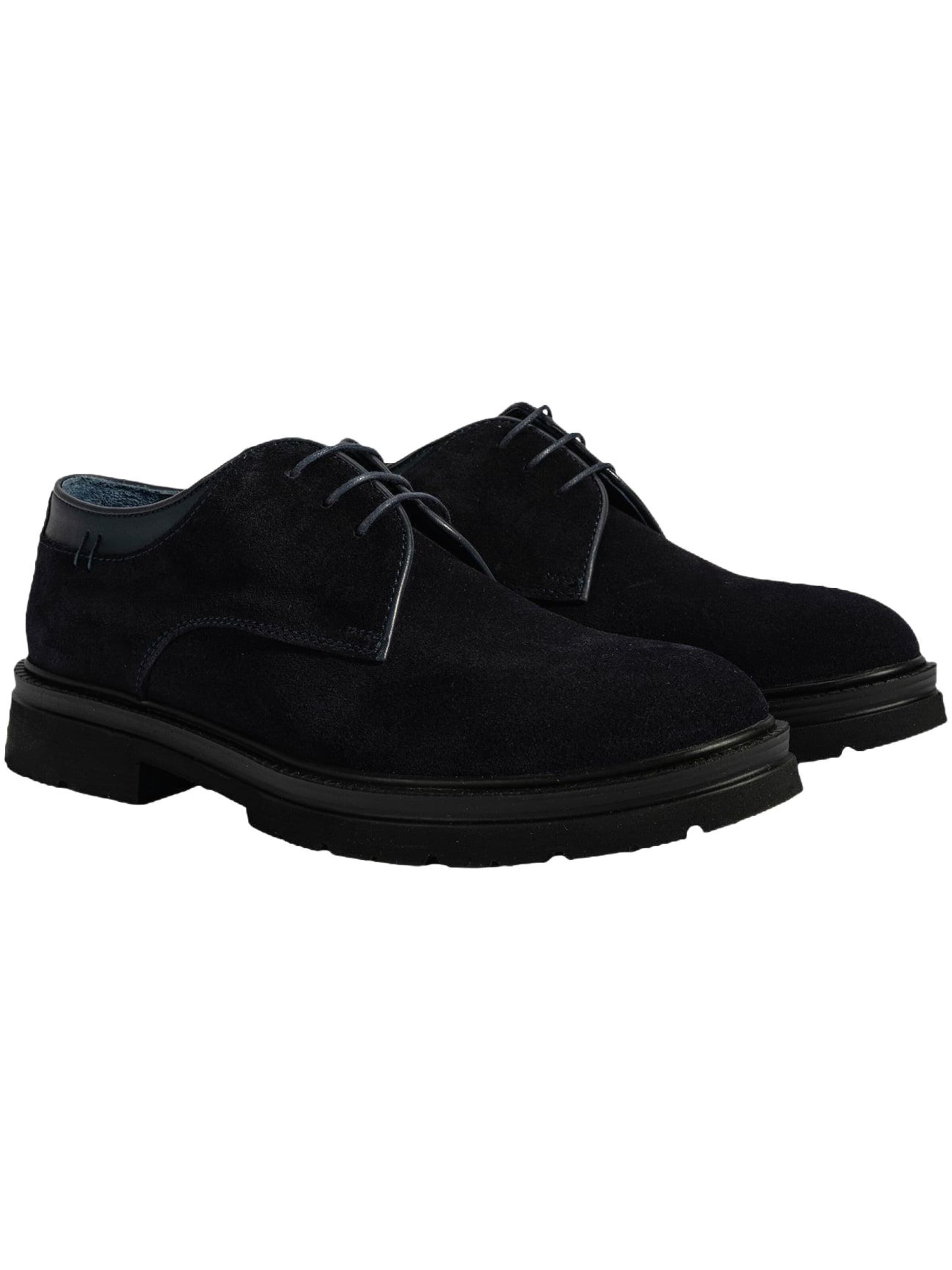 Desa Veterschoen 'Schnürschuhe' in Blauw: voorkant
