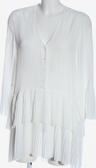 ZARA Langarmkleid in S in weiß, Produktansicht