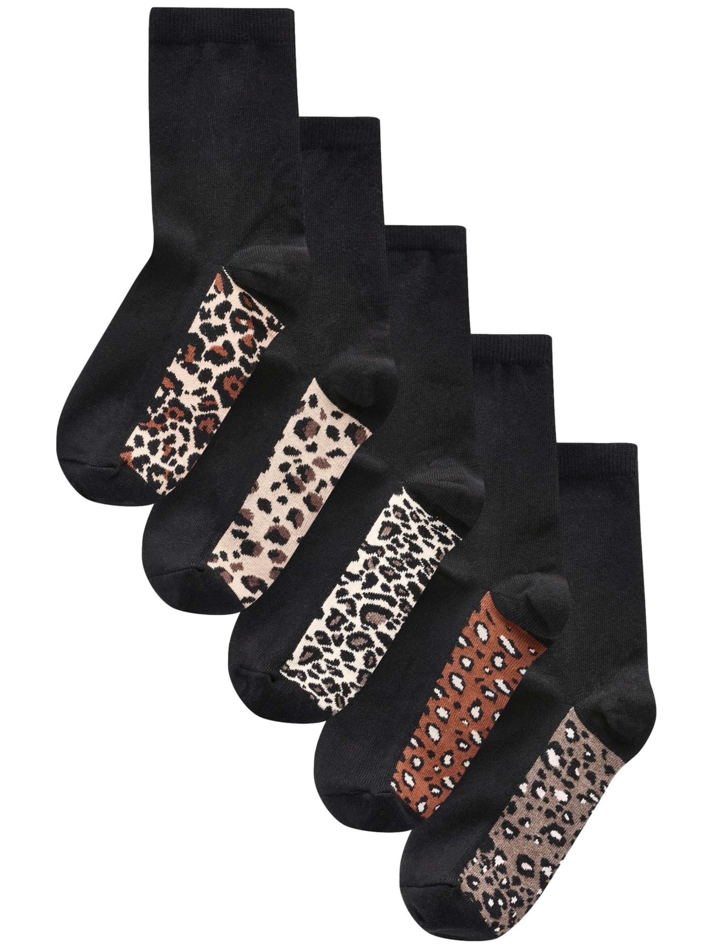 Next Ponožky – černá: přední strana