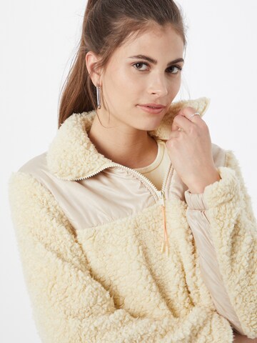 Monki Sweatshirt in Beige