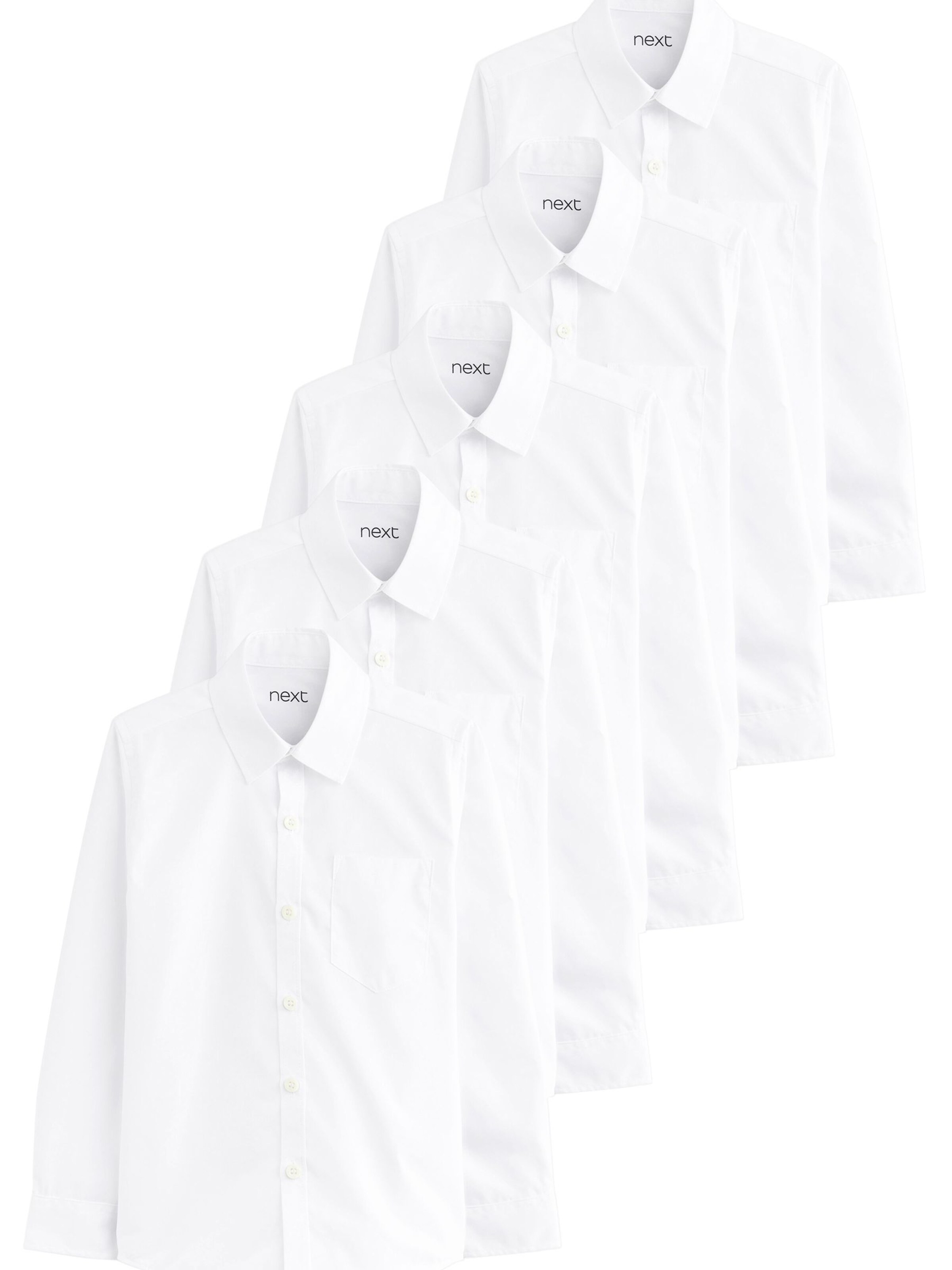 Next Regular fit Overhemd in Wit: voorkant