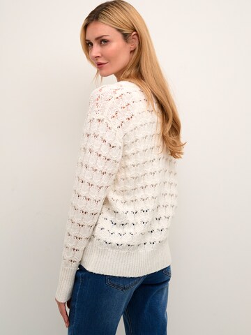 Kaffe Knit Cardigan 'Elena' in White