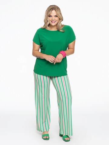 YOEK Loosefit Broek in Groen