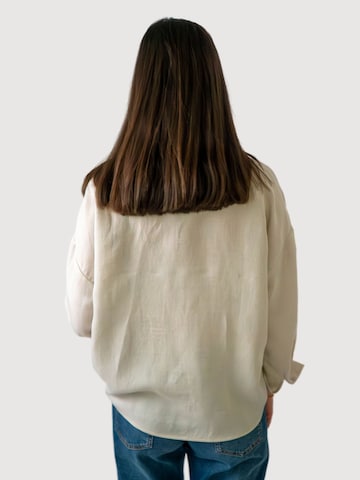 Camicia da donna 'Jess' di WEARABLE STORIES in beige