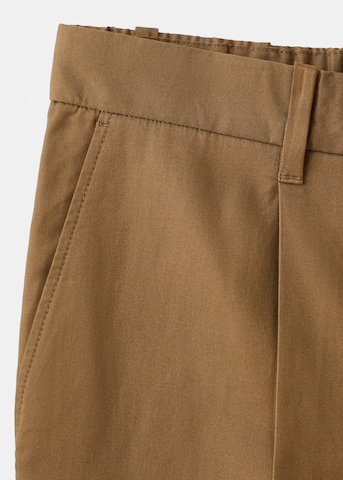 MANGO MAN Loosefit Hose 'Lighter' in Braun