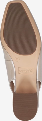 CAPRICE Slingpumps in Beige