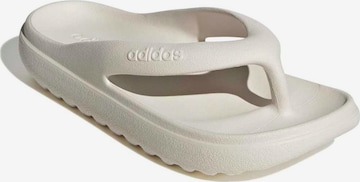 ADIDAS SPORTSWEAR Rantakengät 'ADILETTE LUMIA' värissä valkoinen: etupuoli